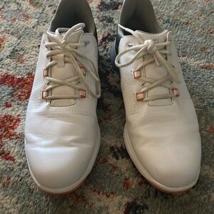 Footjoy soft spike golf shoes. 12 wide